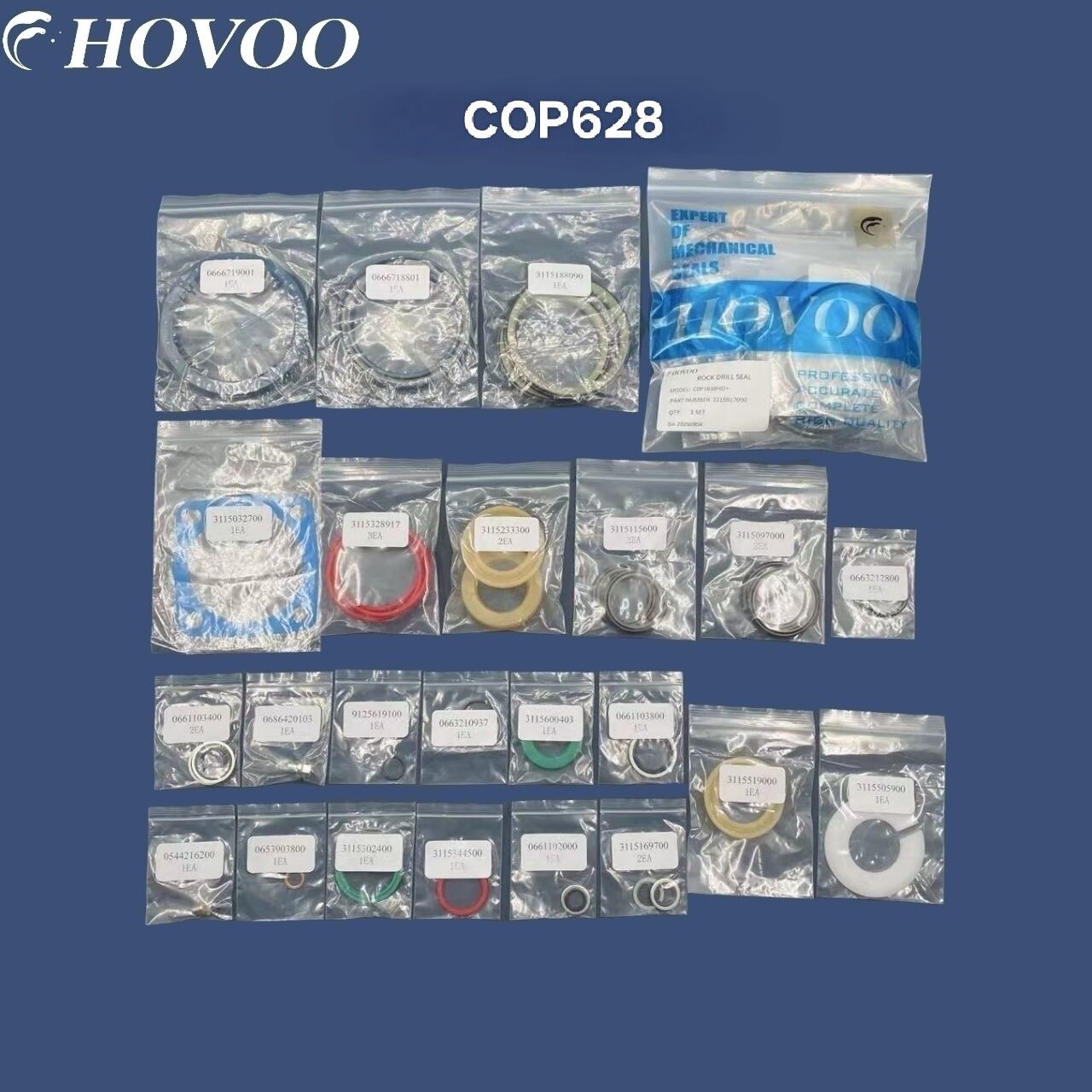 Setiau Tôgau Dril Creadynol HIDROLEGOL COP628