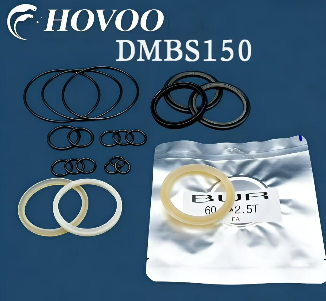 DMBS150 hidrauliskās drošinātājiekārtas blīvējumu komplekti