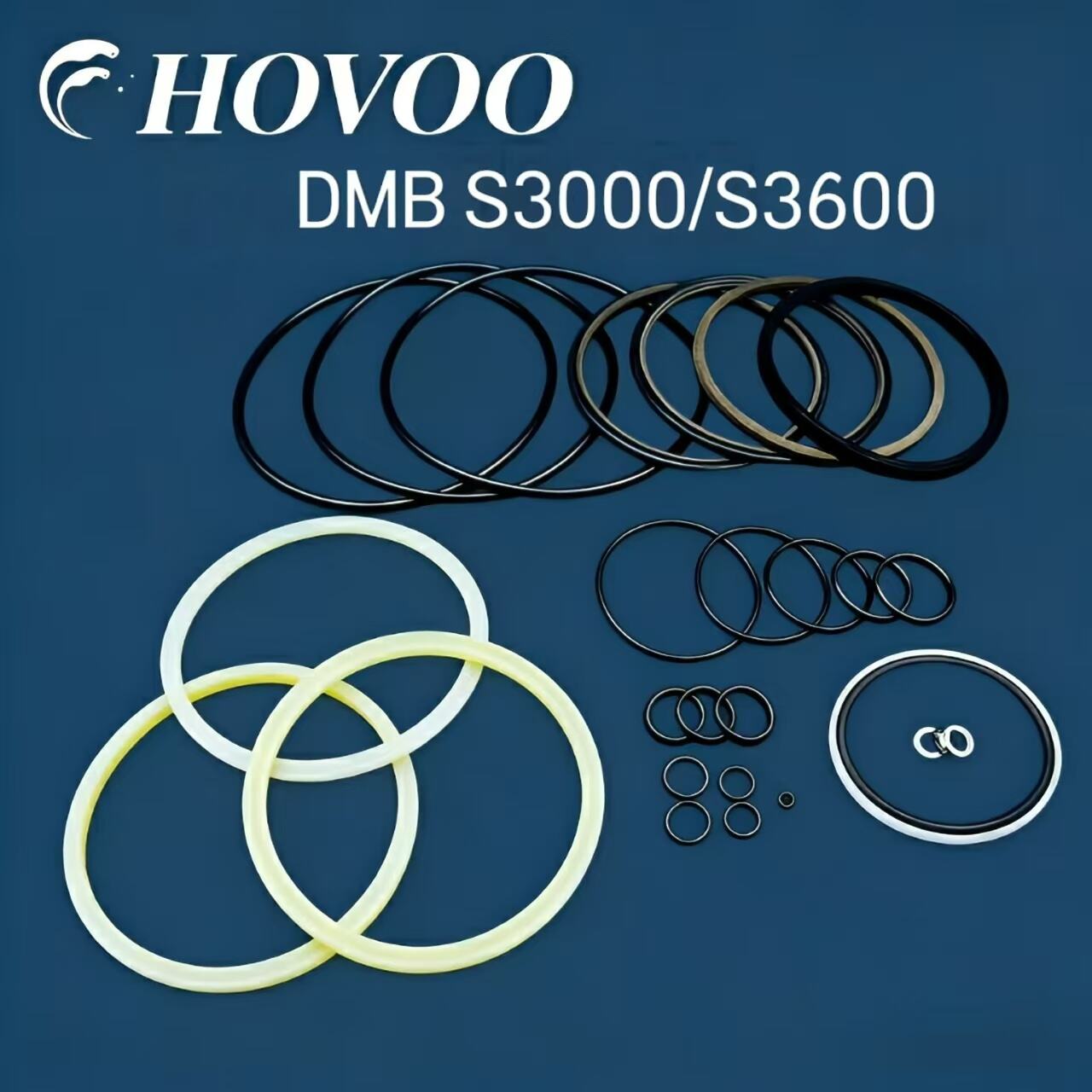 DMB S3000/S3600 hidrauliskās drošinātājiekārtas blīvējumu komplekti