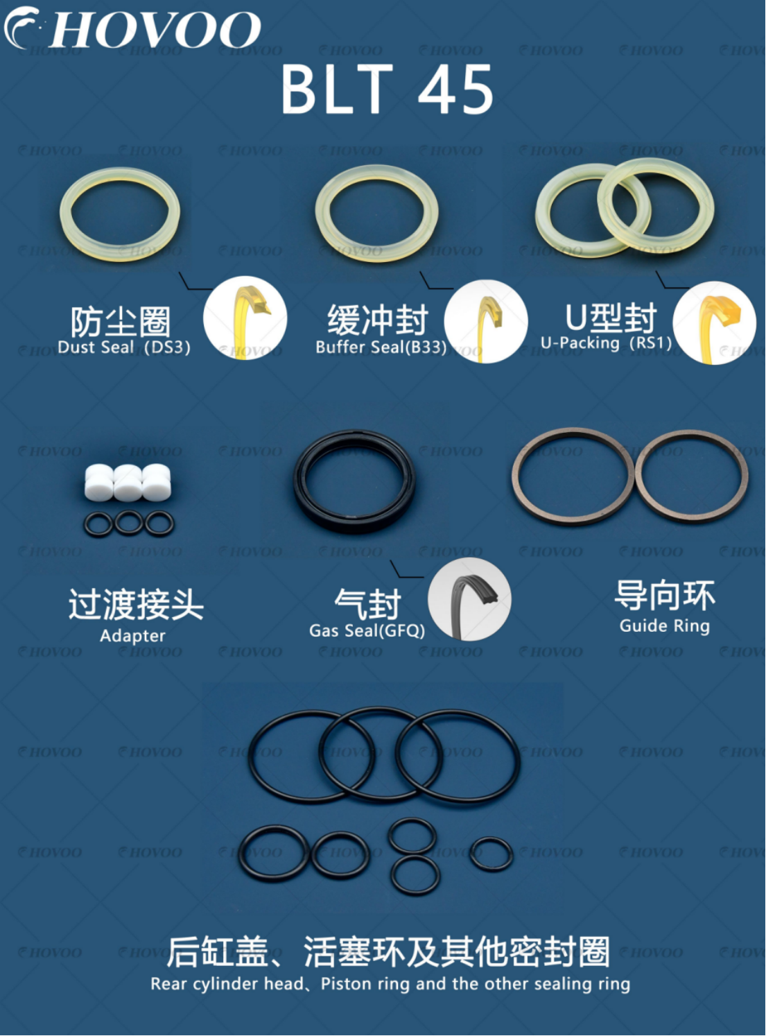 beilite blt45 hydraulic hammer seal kits-2