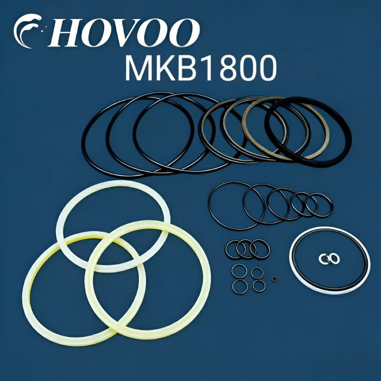 MKB1800 hidrauliskās drošinātājbarjeras blīvējumu komplekti