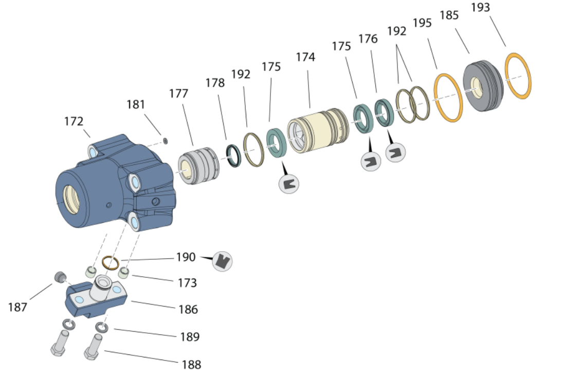 cop1838me hydraulic rock drill seal kits-3