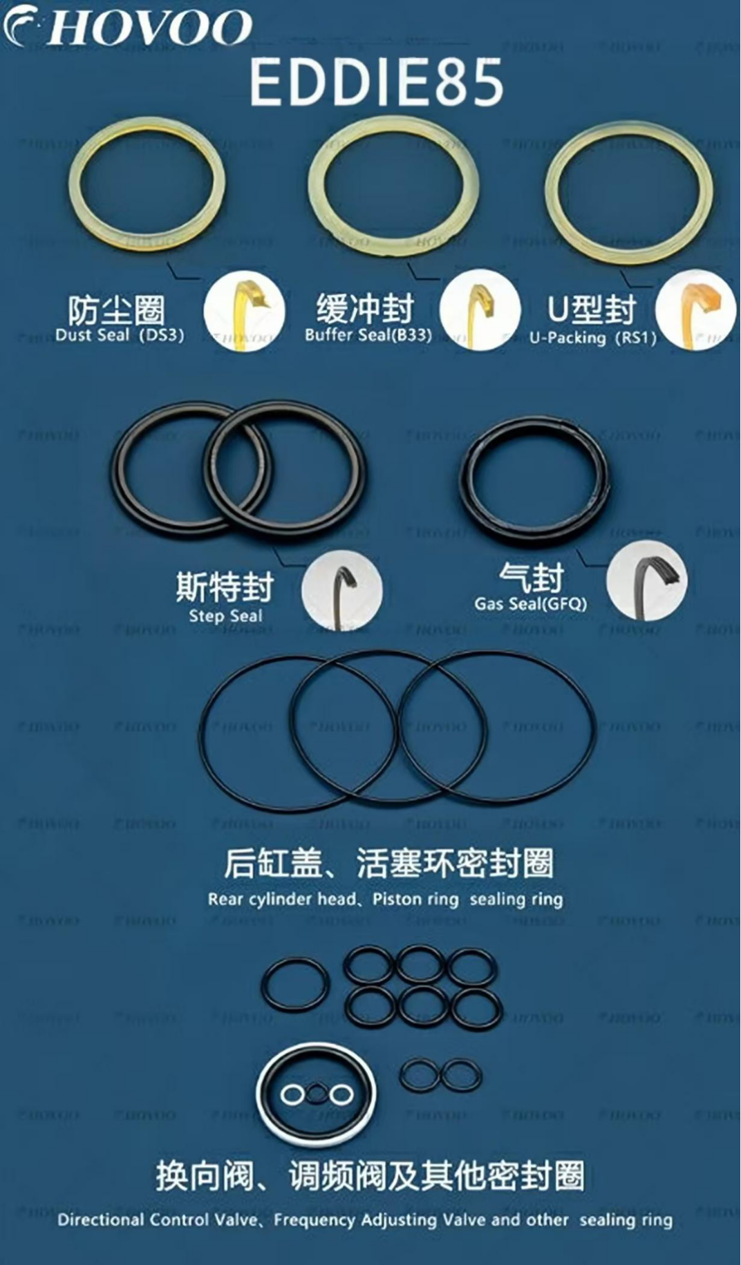 eddie85 hydraulic hammer seal kits-2