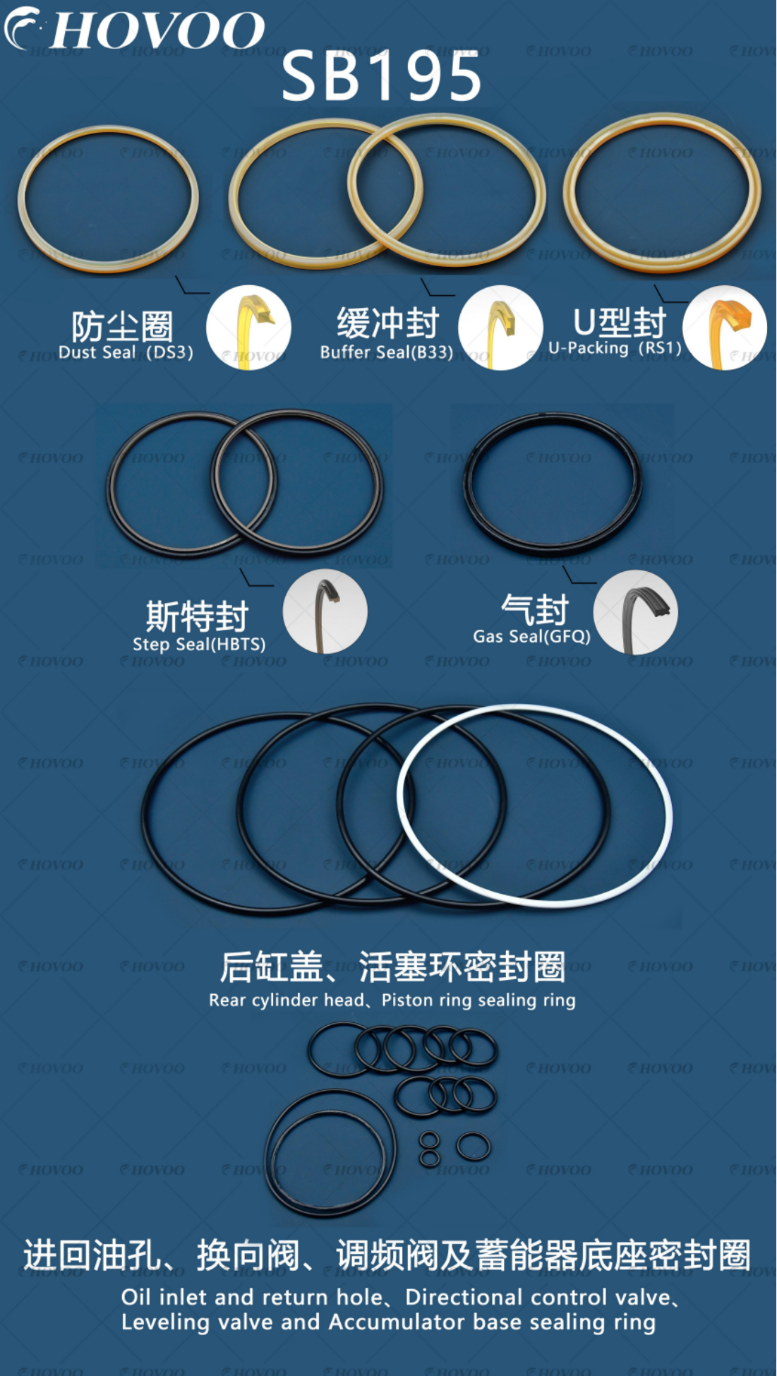 sb195 hydraulic hammer seal kits-2