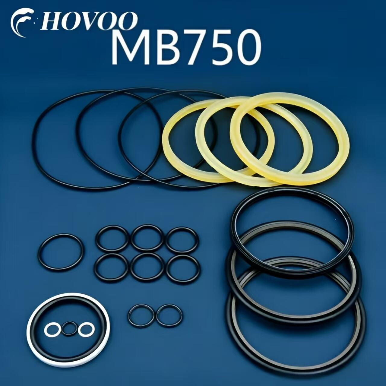 Těsnicí sady hydraulického kladiva MB750