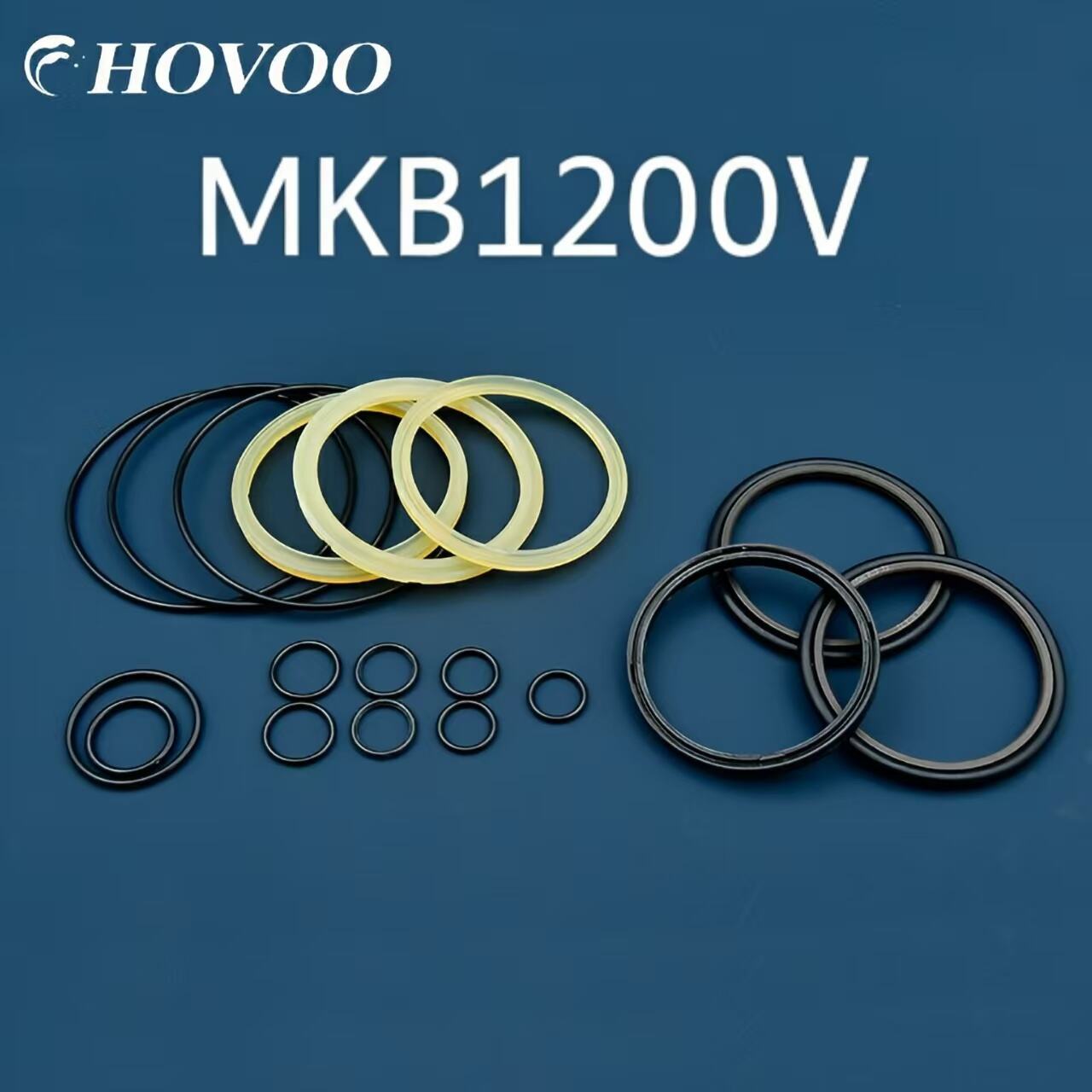 MKB1200V hidrauliskās drošinātājiekārtas blīvējumu komplekti