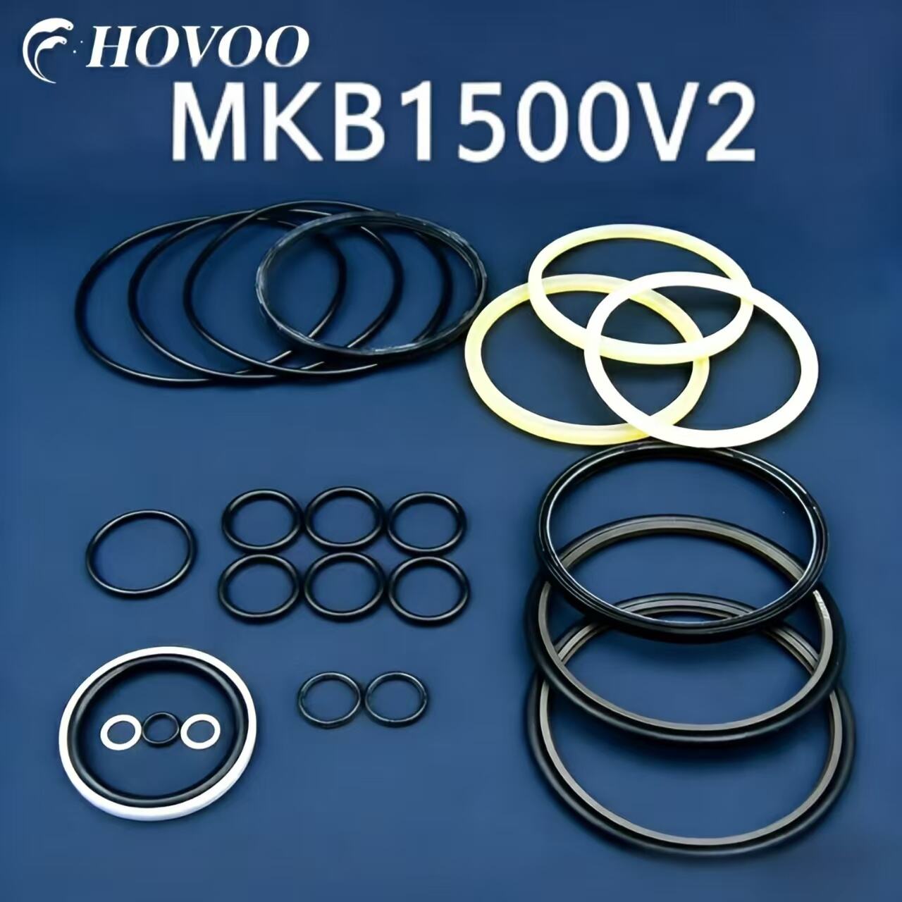 MKB1500V2 hidrauliskās triecējiekārtas blīvējumu komplekti