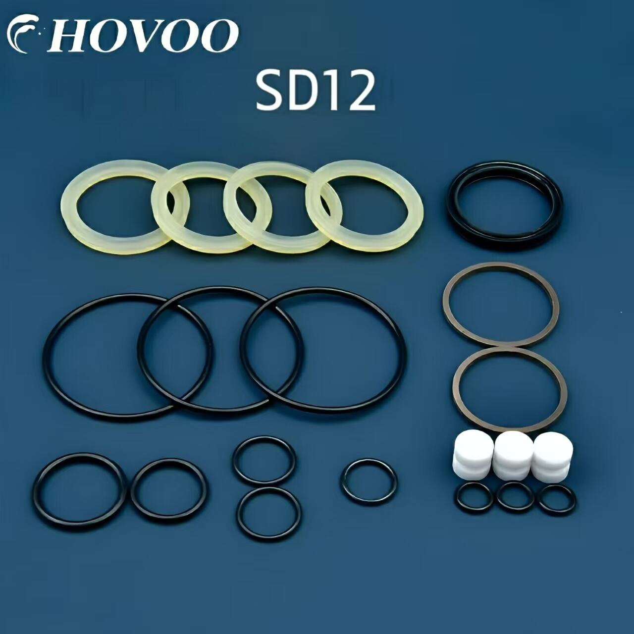 SD12 hidrauliskās triecējiekārtas blīvējumu komplekti