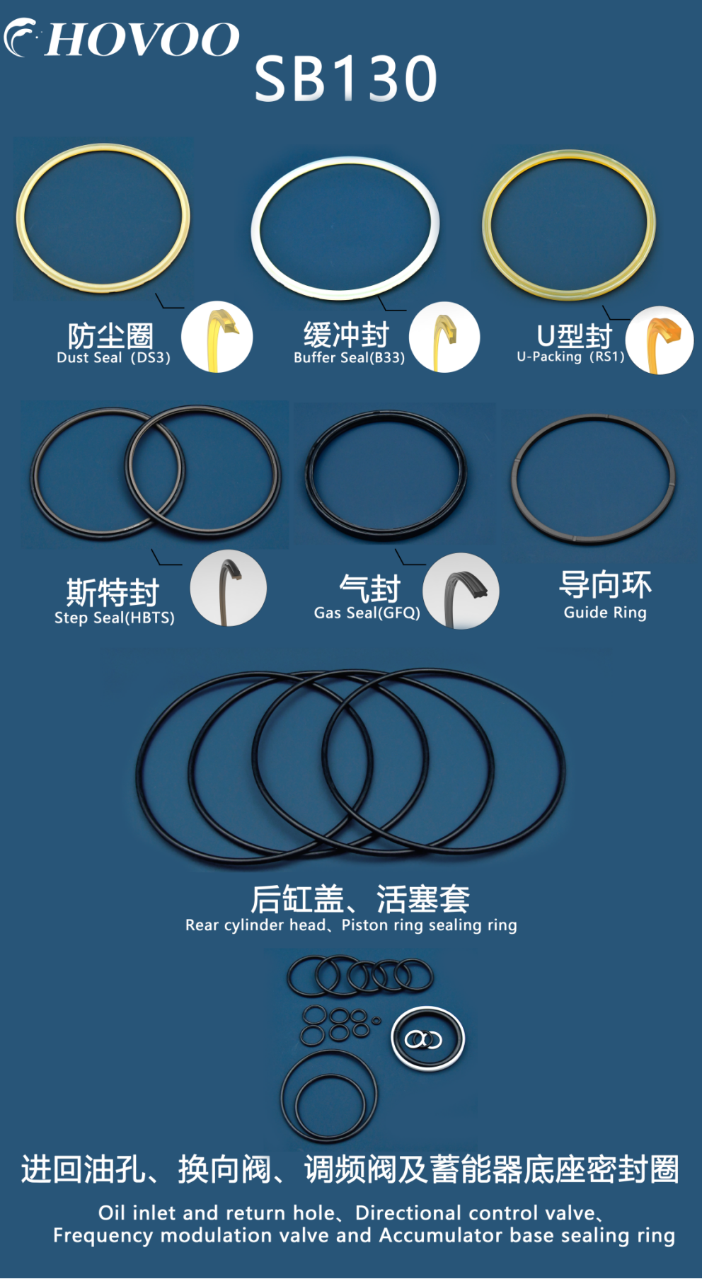 sb130 hydraulic hammer seal kits-2