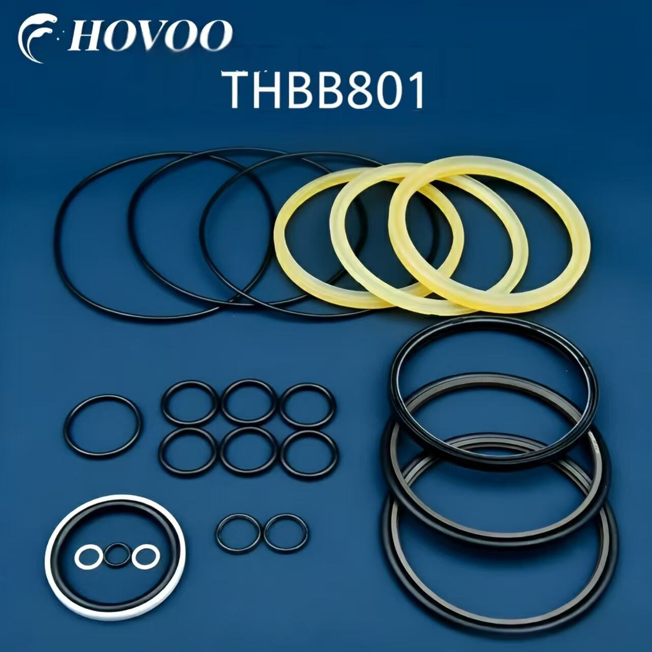 THBB801 hidrauliskās triecējiekārtas blīvējumu komplekti