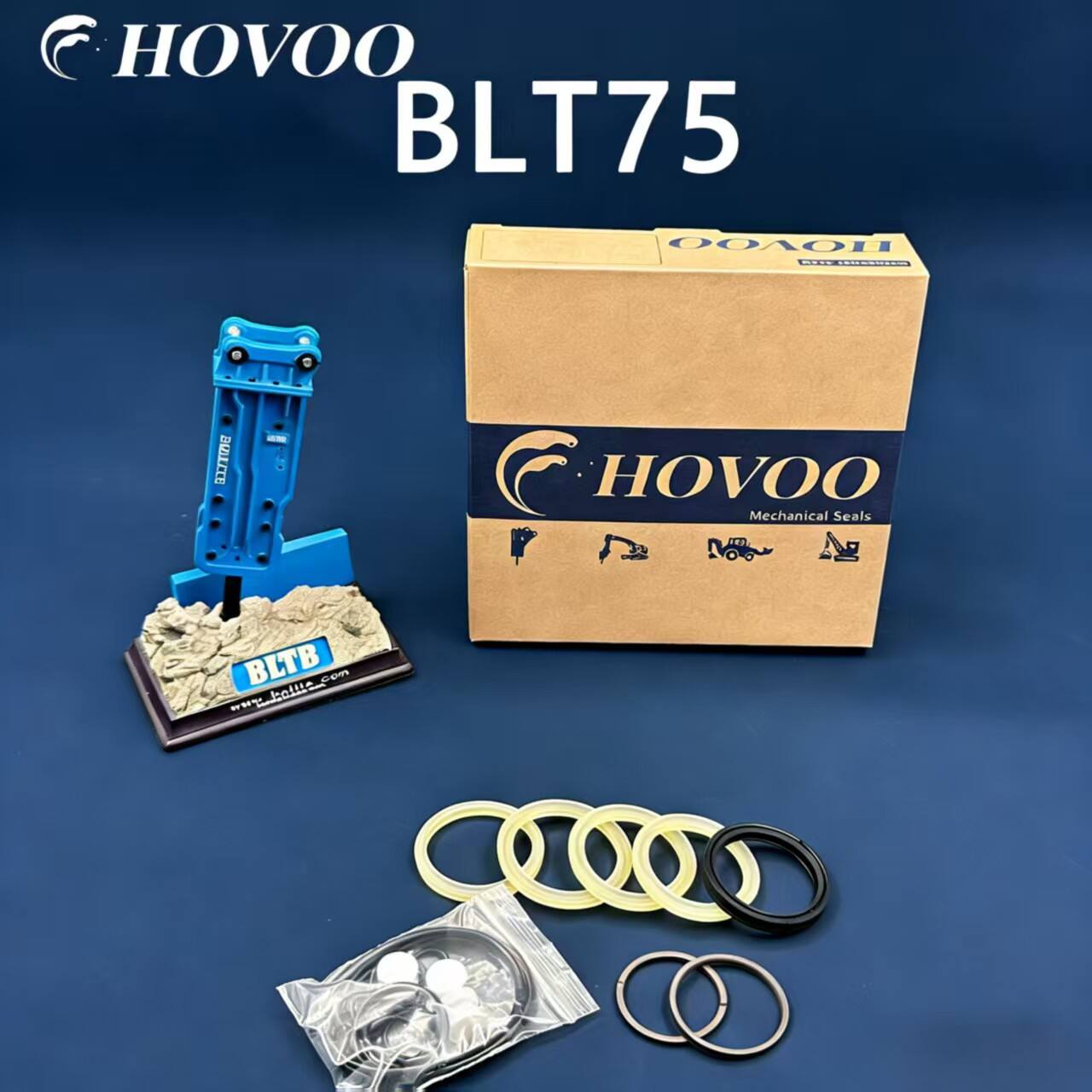 Jeux de joints hydrauliques pour marteau BEILITE BLT 75