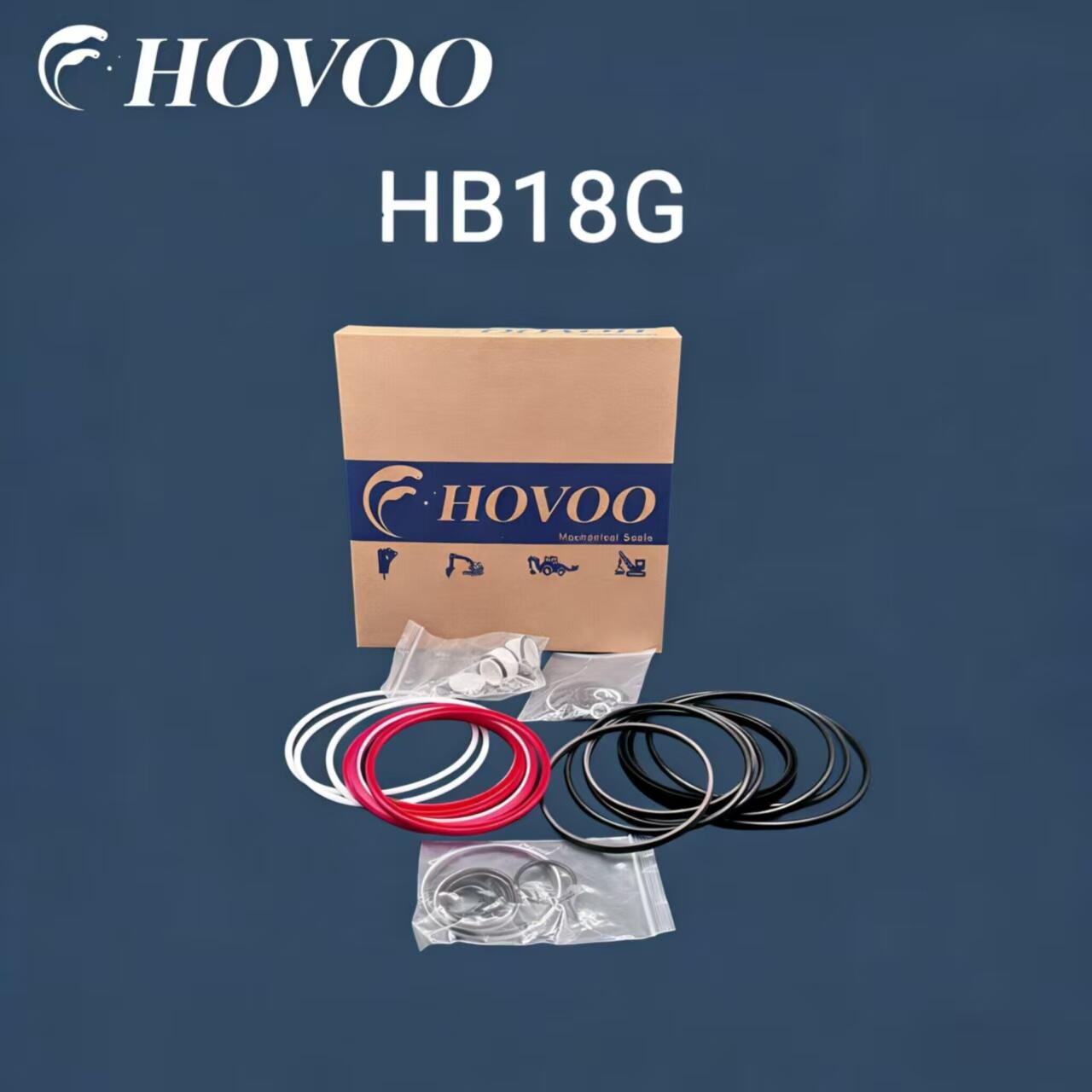 Juegos de juntas para rompedor hidráulico HB18G