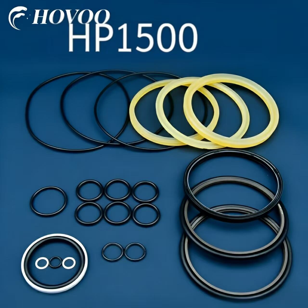 HP1500 hidrauliskās triecējiekārtas blīvējumu komplekti