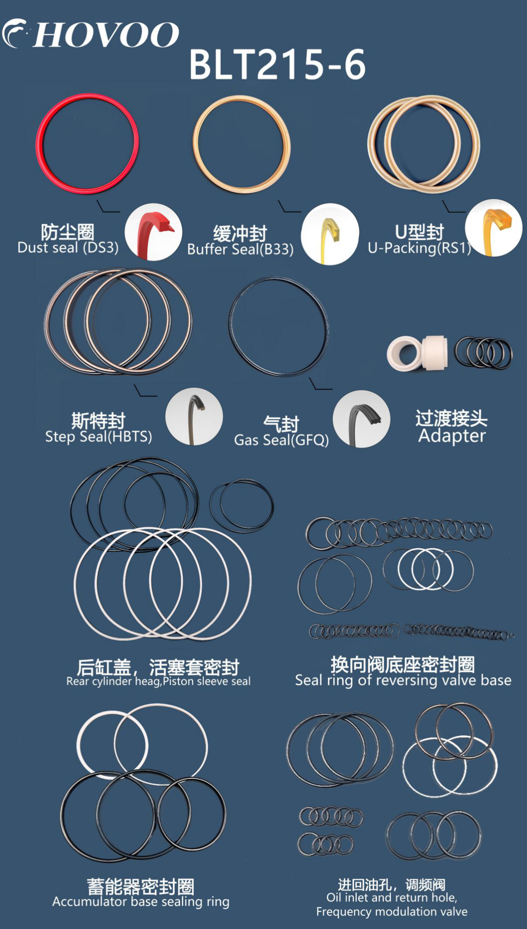beilite blt 215 6 hydraulic hammer seal kits-2