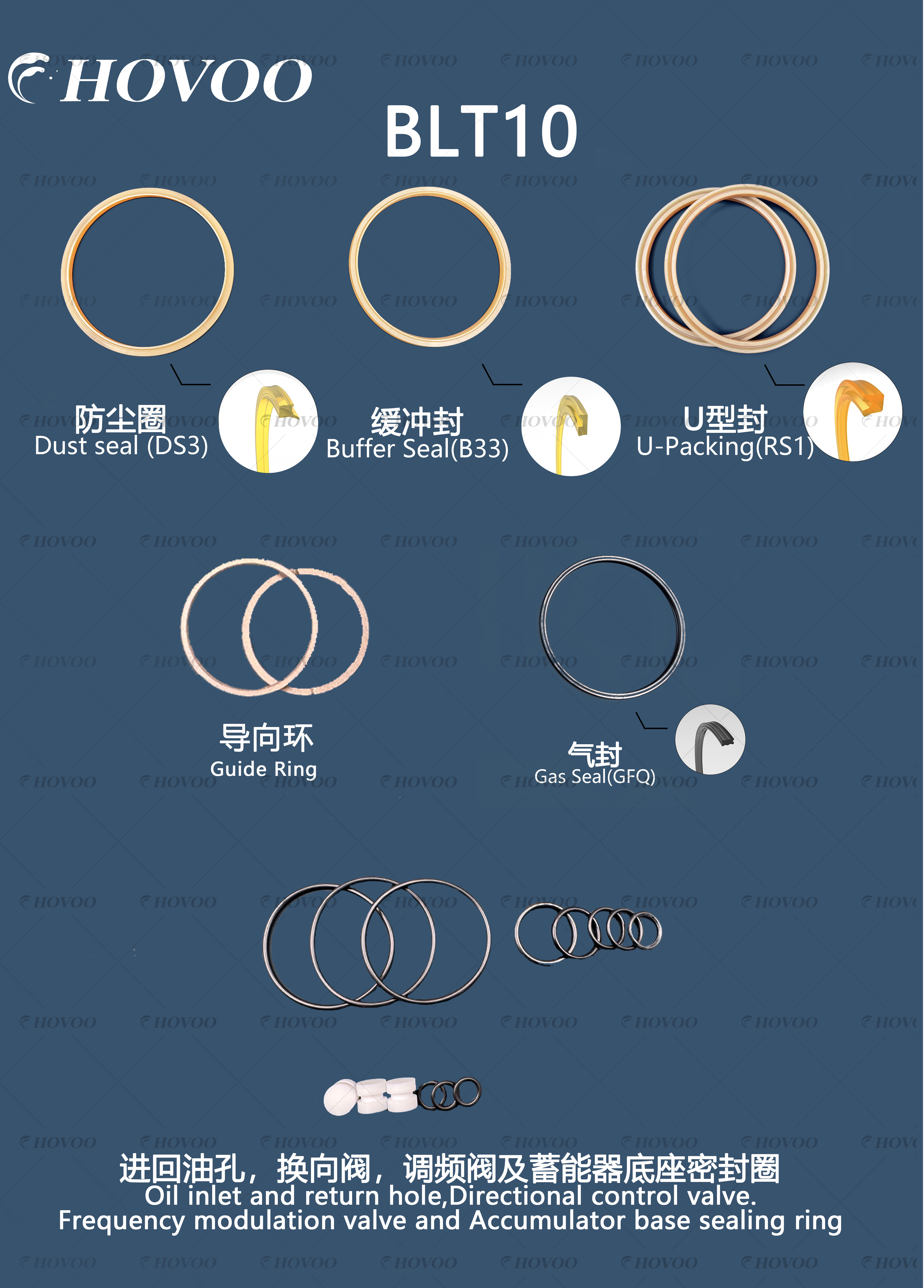 beilite blt10 hydraulic hammer seal kits-2