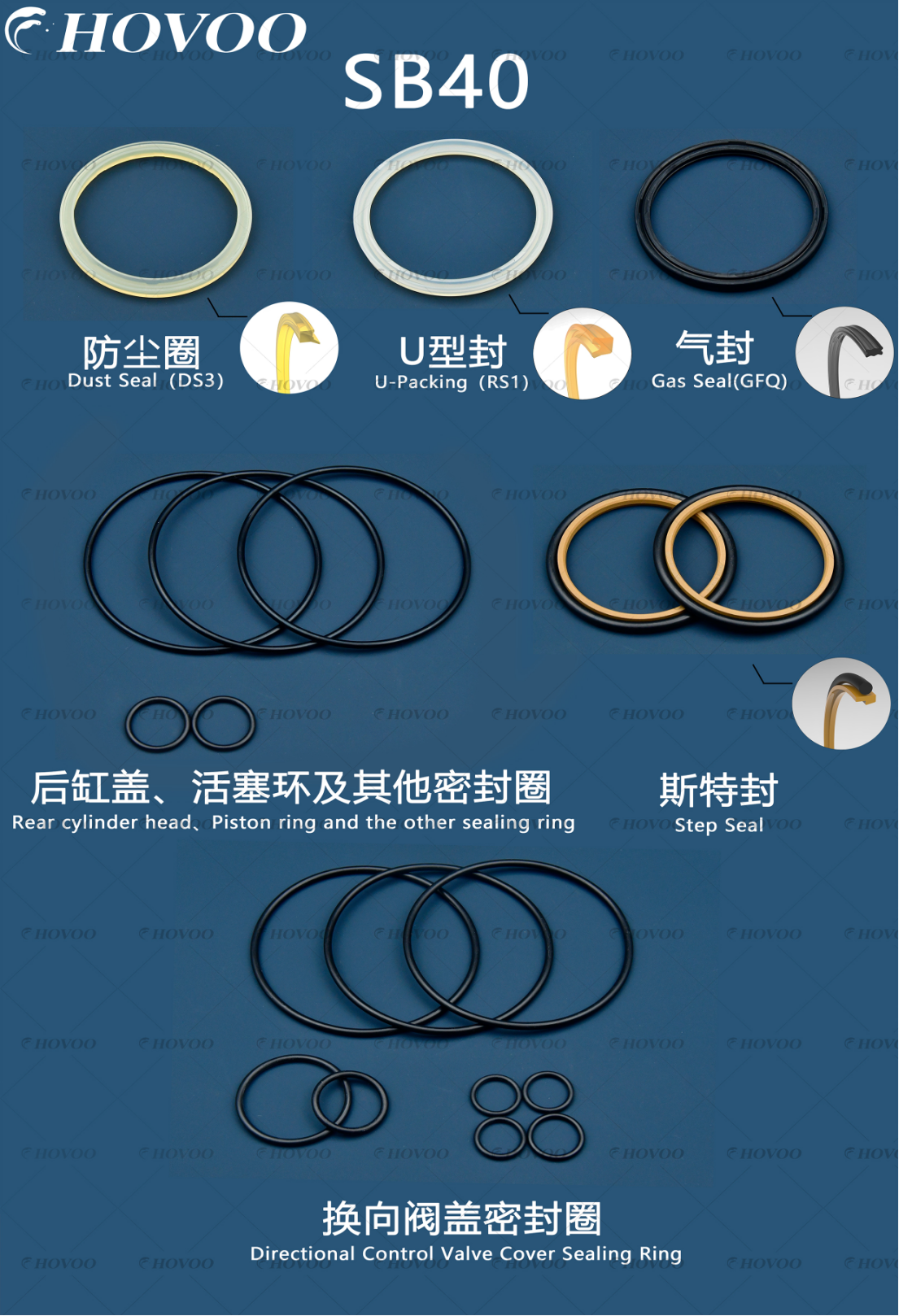 sb40 hydraulic hammer seal kits-2