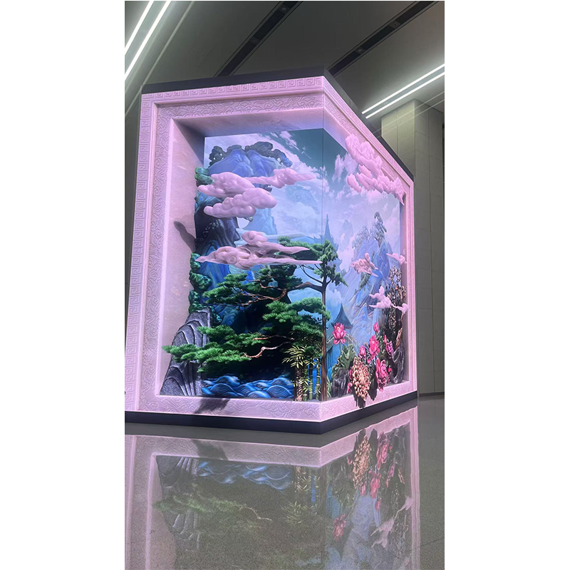 3D Pixel-Perfect Indoor Advertising Led Screen Panel