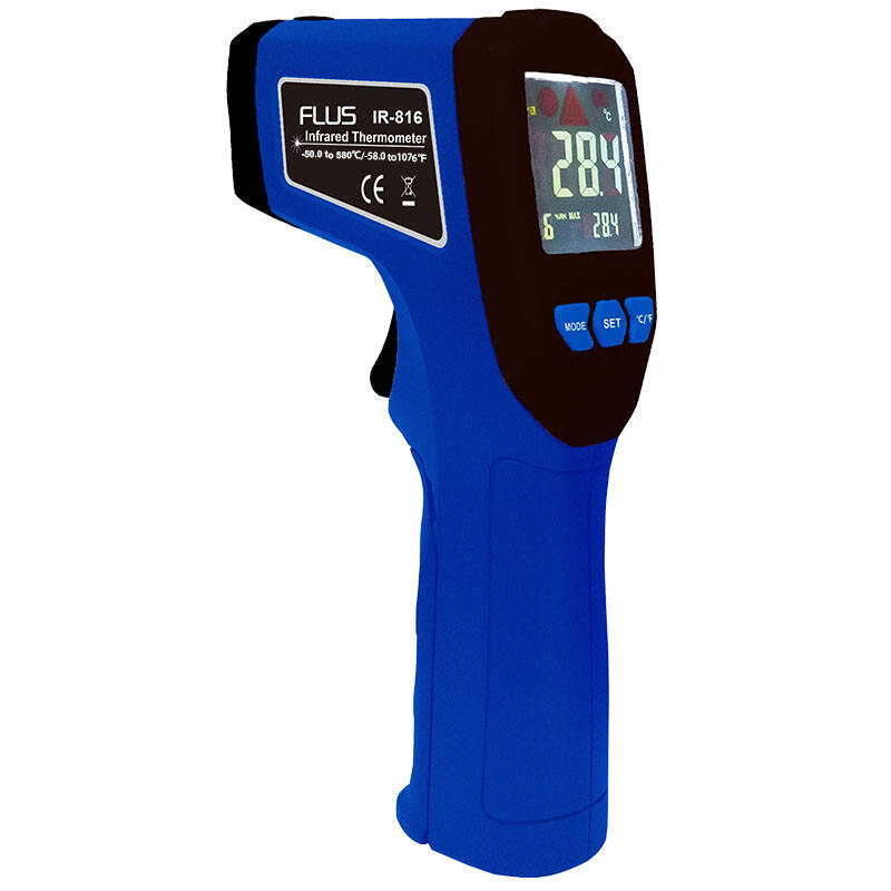 IR-816 เทอร์โมมิเตอร์อุตสาหกรรมคุณภาพสูง เทอร์โมมิเตอร์ดิจิทัลสำหรับวัดอุณหภูมิ
