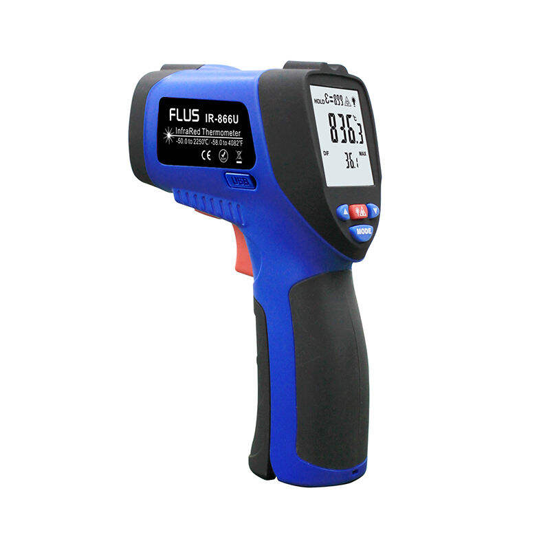 IR-866U Digital Pyrometer Infrared Thermometer Gun Temperature ...