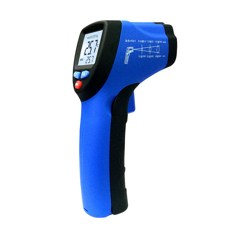IR-803H เครื่องวัดอุณหภูมิแบบดิจิตอลสำหรับอุตสาหกรรมแบบเดิมและแบบใหม่ เครื่องวัดอุณหภูมิแบบอินฟราเรด