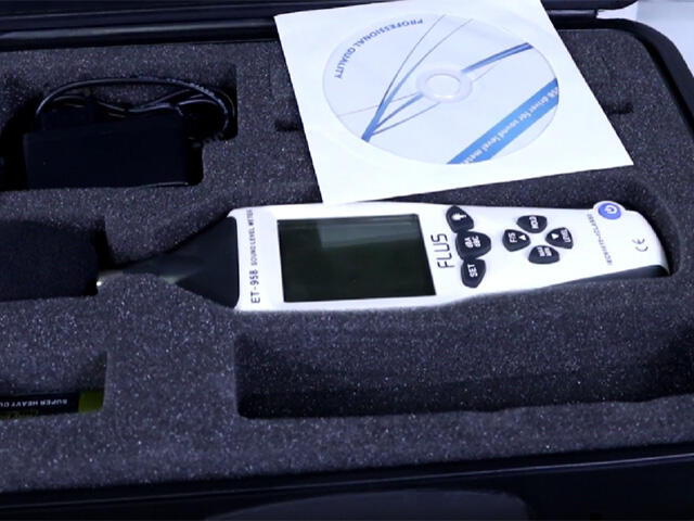 ET-958 Professioneller Schallpegelmesser