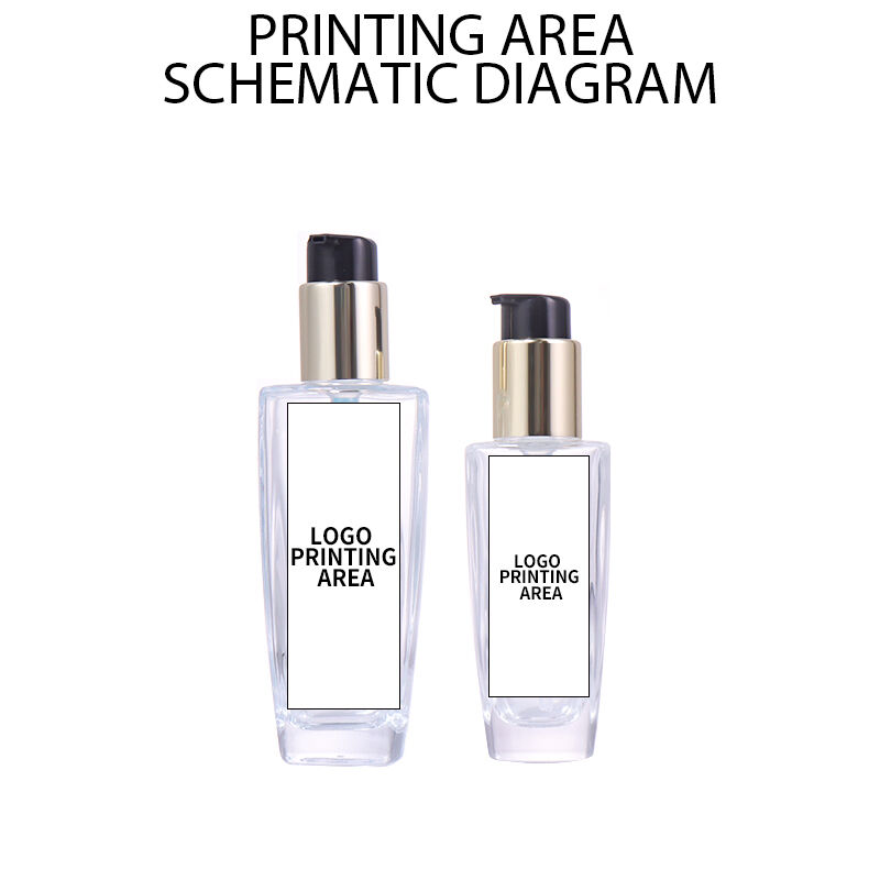 100ML,60ML Cosmetic Essence Bottle  supplier