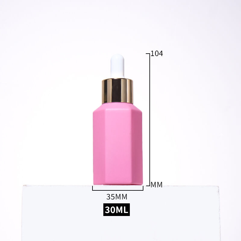 30ml Essence Bottle: A Encounter of Geometric Aesthetics and Luxury Care details