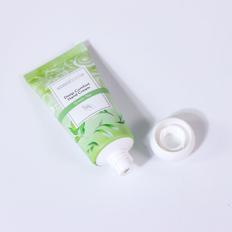 30ml Green Tea Hand Cream Tube, with Fresh Color Matching That's Super Healing factory