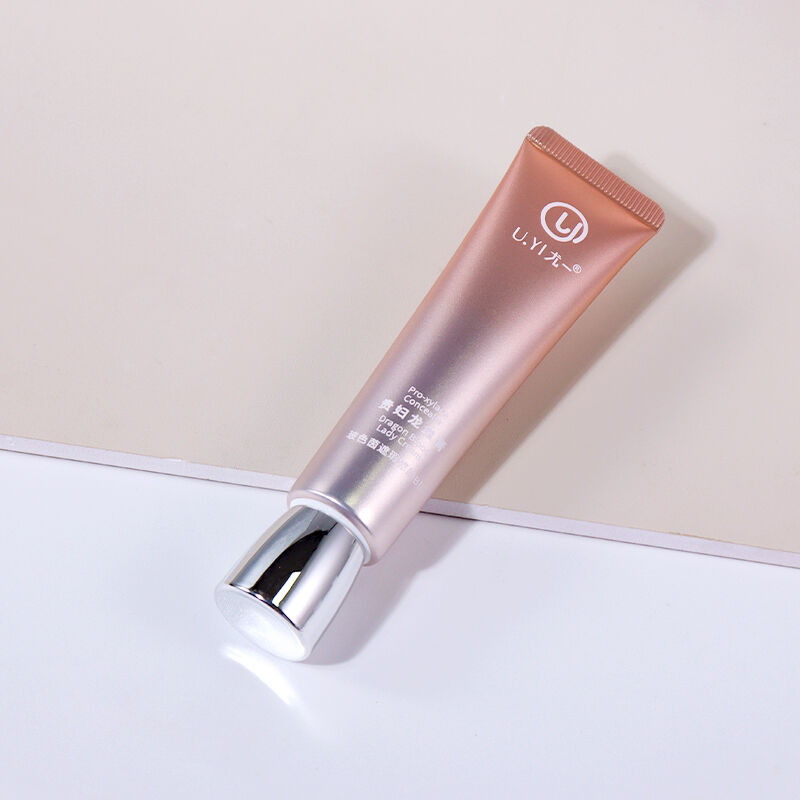 20ml! Rose Gold Hose Packaging, Silver Cap Makes It More Exquisite