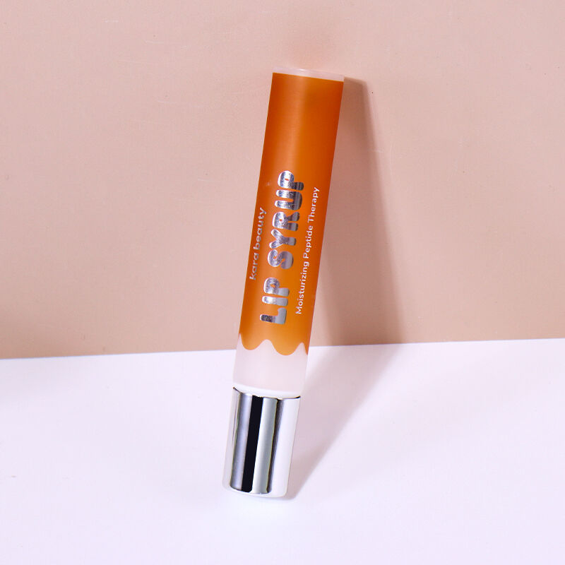 10g Orange Tube with Silver Cap + Roller Ball Design