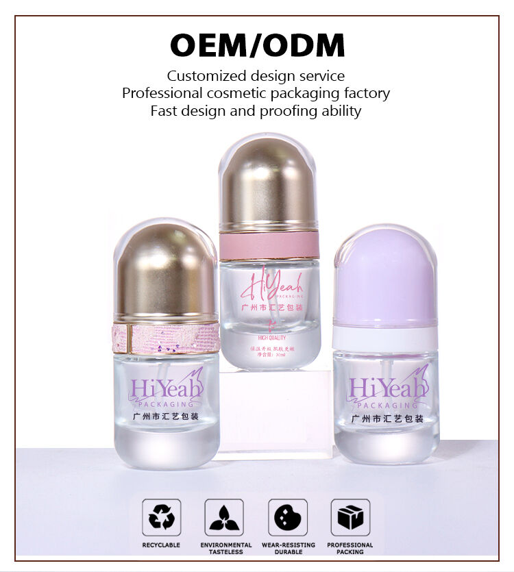 30ML Capsule - Shaped Transparent Lotion Bottle, Colorful Lid Decorations Show Exquisite Charm supplier