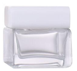 120ML, 100ML, 50ML, 30ML, 50G, 30G Transparent Minimalist Bottle Set, Square Design Shows Fresh Texture manufacture