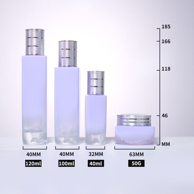 The lotion bottles, spray bottles and cream jars in 120ML, 100ML, 40ML and 50G are available. manufacture