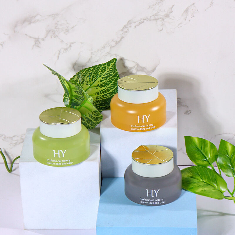 Vasetti cosmetici decorativi per skincare di lusso