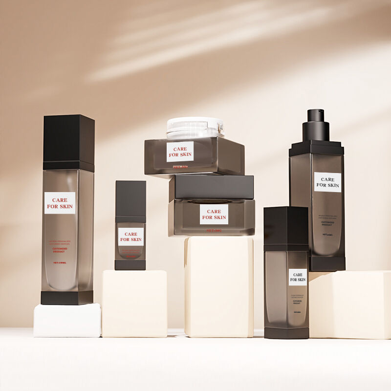 Matte Black Cosmetic Packaging With Luxury Low‑Key Texture
