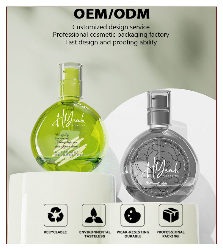 60ML Contrast - colored Irregular - shaped Lotion Pump Bottle supplier