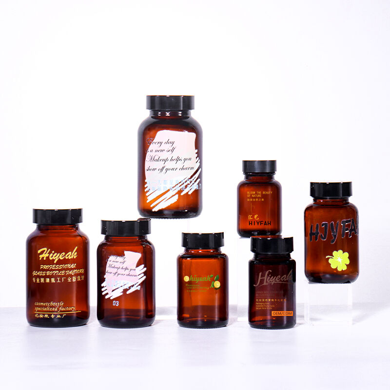 250G,200G,150G,120G,100G,70G,60GLuxury Glass Jars for Skincare Empty Glass Cosmetic Jar Skin Care