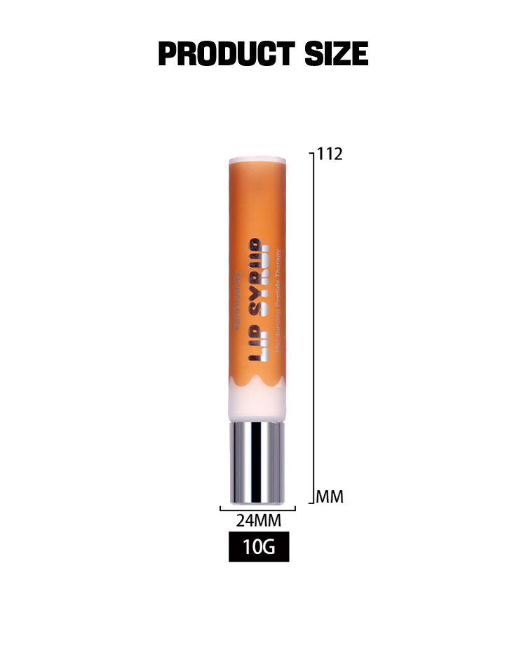 10g Orange Tube with Silver Cap + Roller Ball Design factory