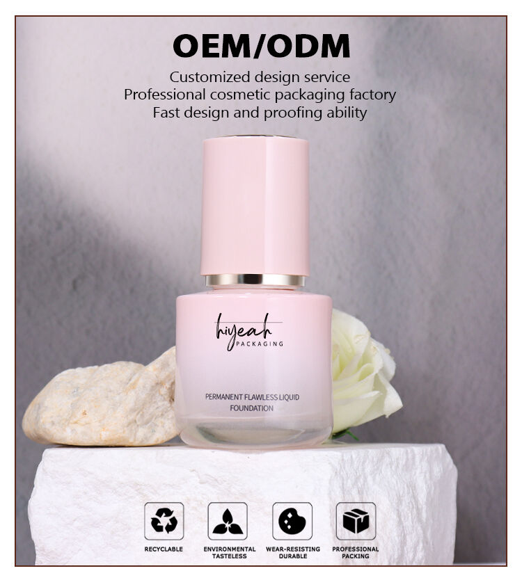 30ml Pink Gradient Bottle! Sweet and Exquisite Beauty Packaging is Super Eye - Catching supplier