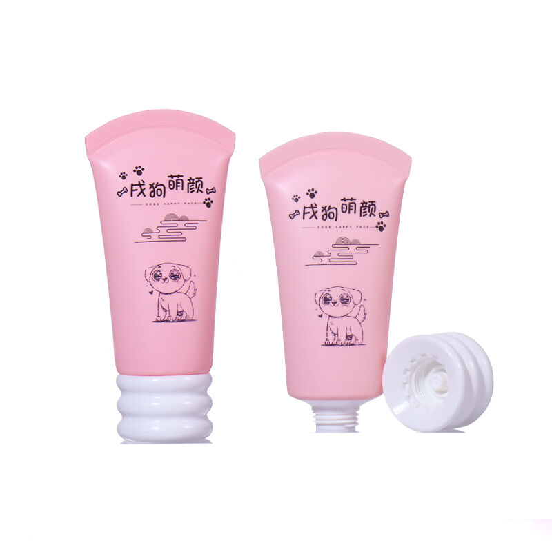 30ml Pink Cute Skin Care Hose, Screw Cap Design Shows Lovely Texture