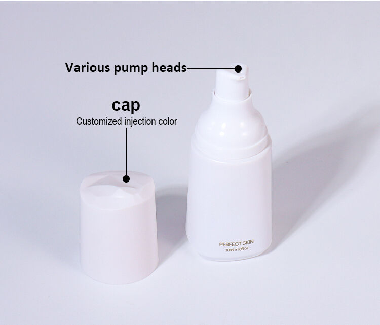 120ML, 100ML, 50ML, 30ML, 50G White Elegant Set Series, Minimalist Design Shows High - end Texture factory