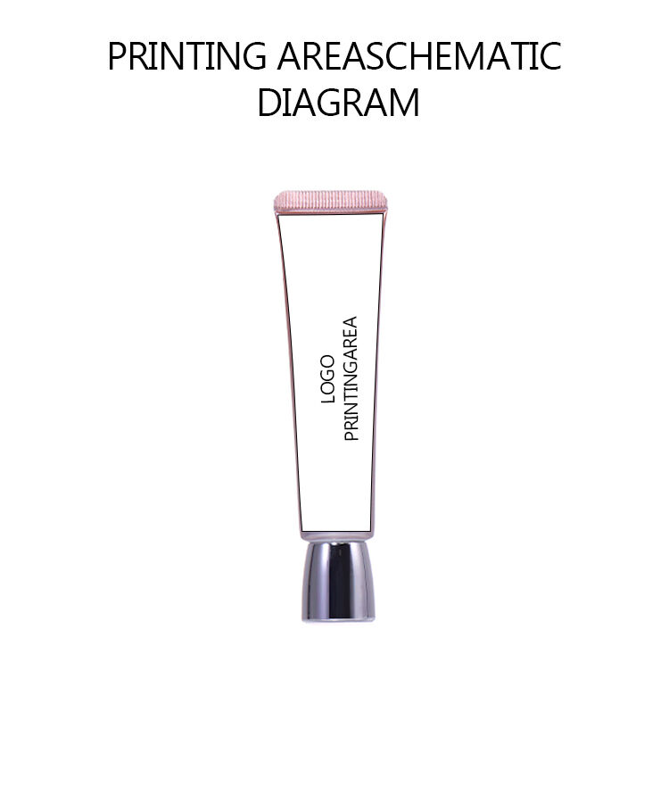 20ml! Rose Gold Hose Packaging, Silver Cap Makes It More Exquisite manufacture