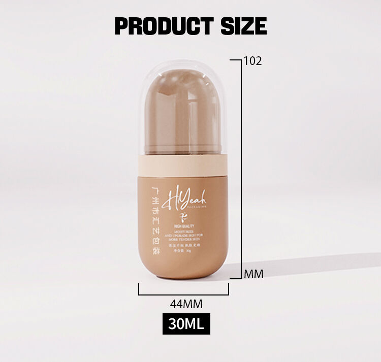 30ML Capsule - Shaped Press Lotion Bottle, Colorful Design Shows Trendy Style details