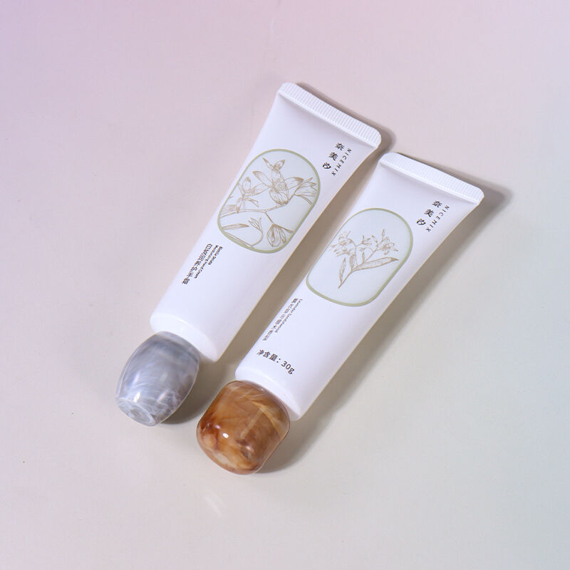 30ml Beauty Hose with Imitation Marble Cap, Fine Craftsmanship Highlights Quality and Taste