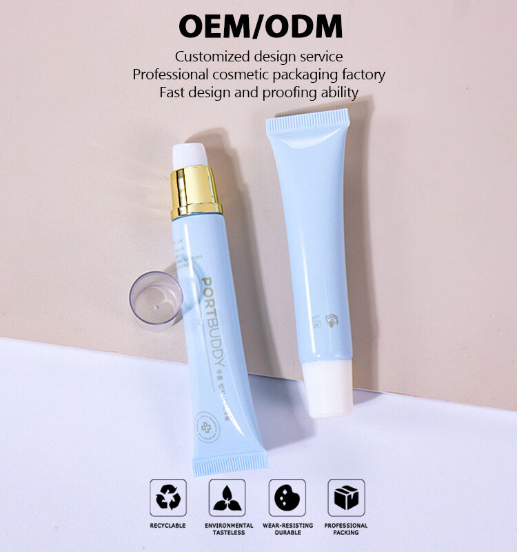 30ml White - Pink Hand Cream Tube, Exquisite Craftsmanship Shows Romantic Texture details