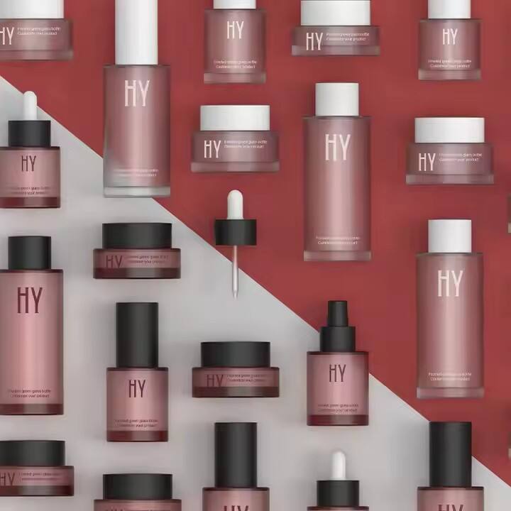 Skincare bottle set