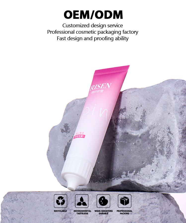 30ml Hose Packaging with Pink - White Gradient, Opening a Romantic New Experience in Beauty supplier