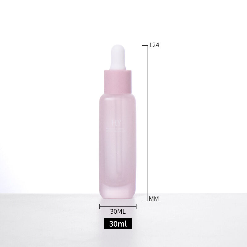 Matte Finish Essential Oil Bottle With Elegant Soft Texture