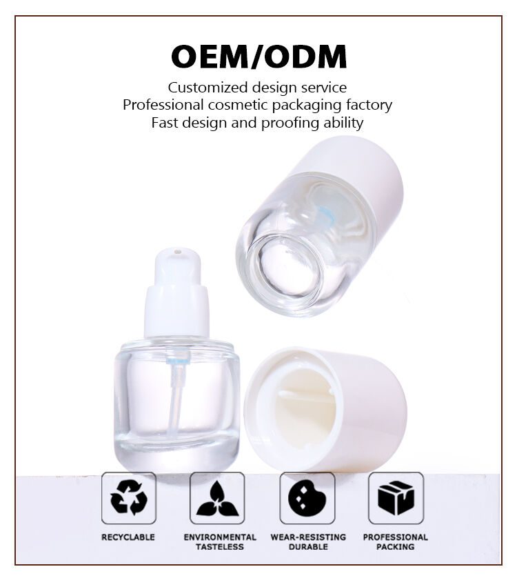 30ML  Cosmetic Essence Bottle  manufacture