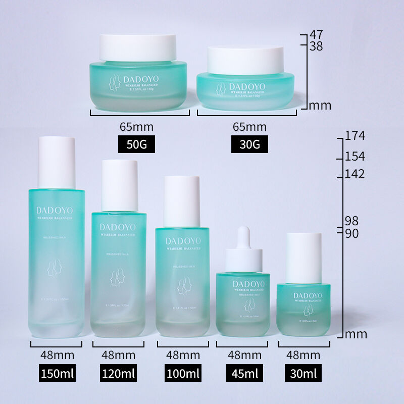  50G,30G  cream jars 。 details